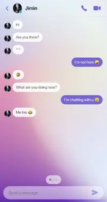 Kpop Fake Video Call-Text Chat android App screenshot 6